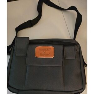 Tasco Bird Life South Africa Green Canvas Bag Zipped Pockets Travel Outdoor Bag